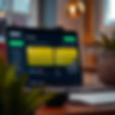 Aave interface showcasing lending options