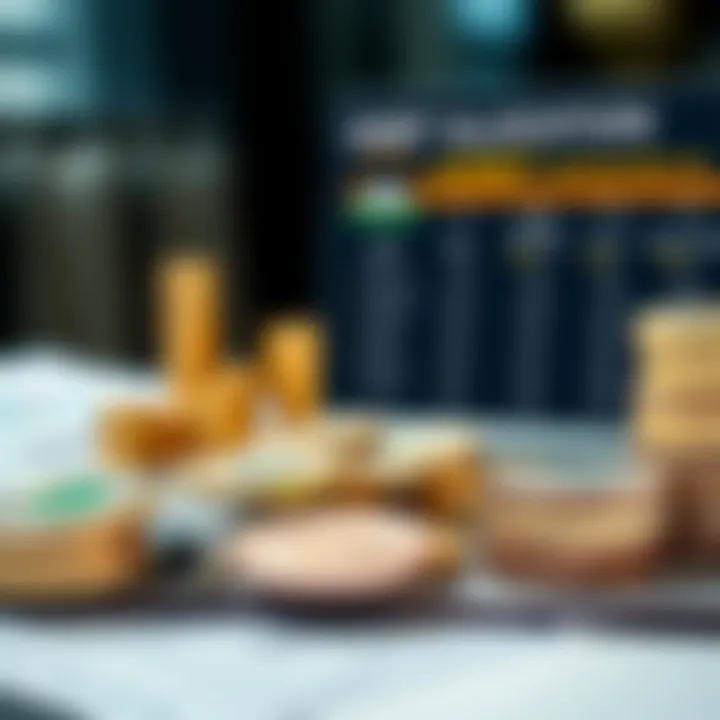 Visual representation of asset allocation strategies