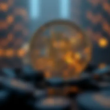 Conceptual representation of the Big One in cryptocurrency