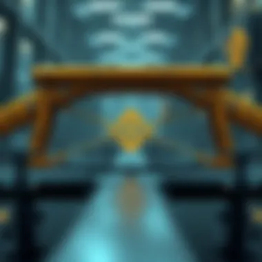 Diagram depicting the operational mechanism of Binance Bridge