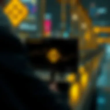 User interface showing asset transfer on Binance Bridge