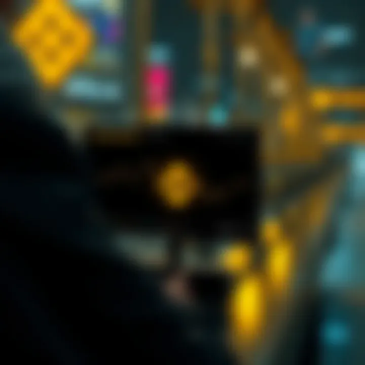 User interface showing asset transfer on Binance Bridge