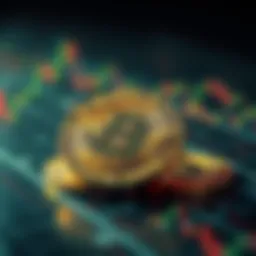 An abstract representation of cryptocurrency trading dynamics