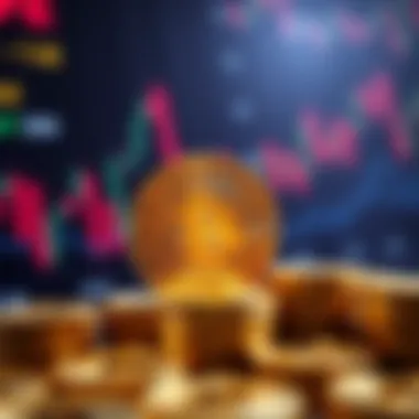 Visual representation of future financial market trends