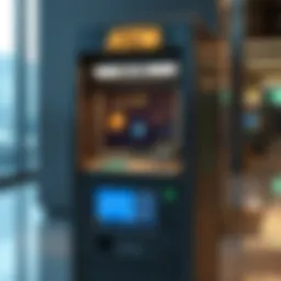 Detailed diagram of a Bitcoin ATM showing its components and functions