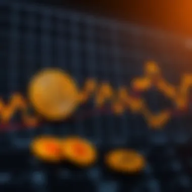 Graph showcasing Bitcoin market trends and analysis