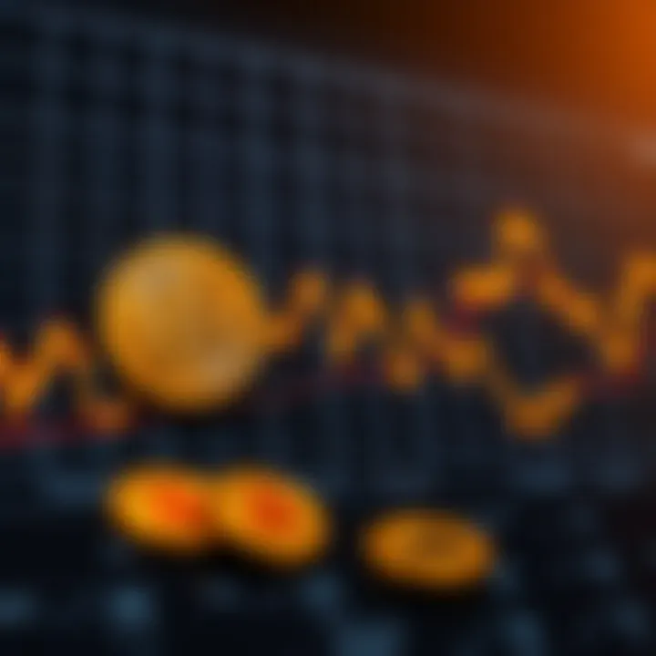 Graph showcasing Bitcoin market trends and analysis