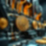 Visual representation of Bitcoin mining complexity