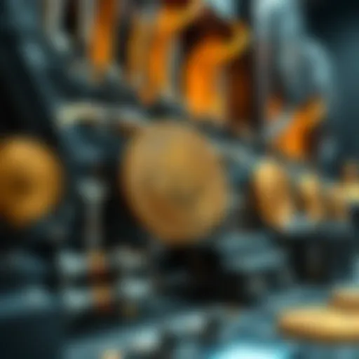 Visual representation of Bitcoin mining complexity