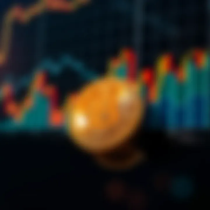 Graph showing Bitcoin price volatility