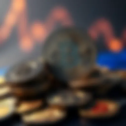 Visual representation of cryptocurrency taxation