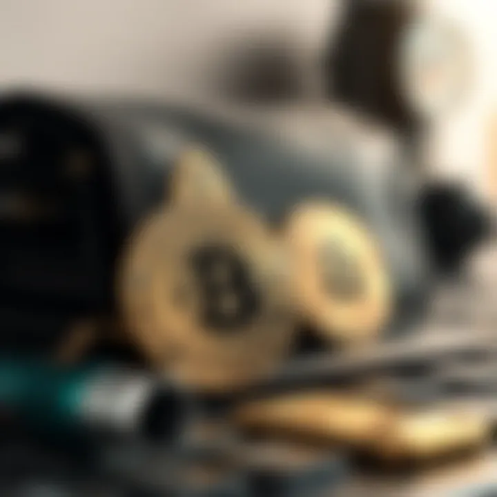 Security Features of Bitcoin Wallets Security features of Bitcoin wallets highlighted