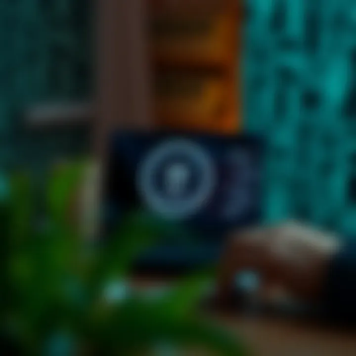 Diagram showcasing privacy features in BitTorrent Web