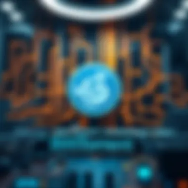 A visual representation of BitTorrent technology