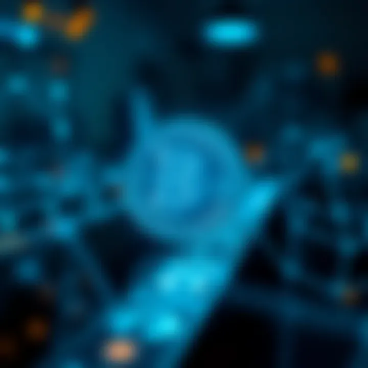 Understanding Blockchain: Beyond Cryptocurrency Conceptual representation of blockchain technology