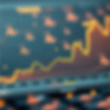 Current Trends in Blockchain Technology Graph illustrating blockchain trends and advancements