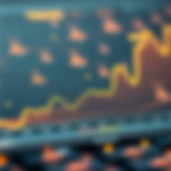 Current Trends in Blockchain Technology Graph illustrating blockchain trends and advancements