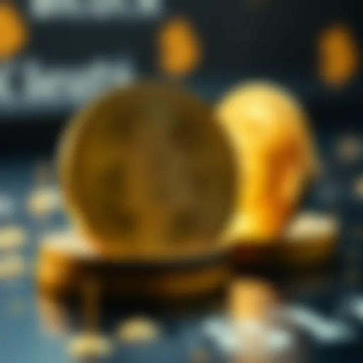 Visual representation of blockchain technology preventing double spending.