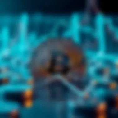 The Role of Blockchain in Financial Transactions A visual depiction of blockchain technology in finance