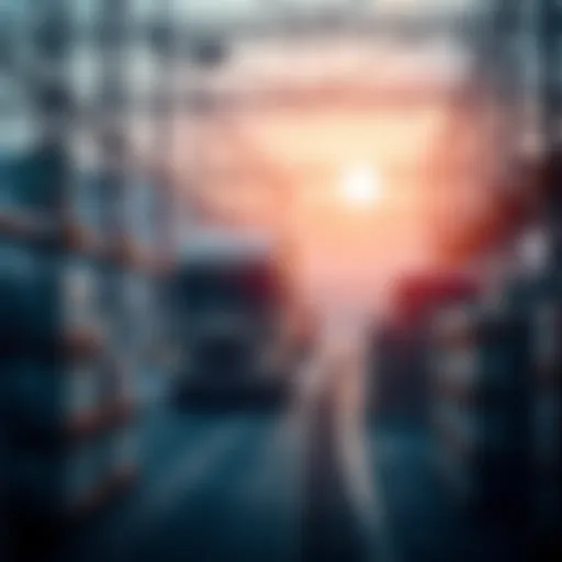 Blockchain technology transforming supply chain management.