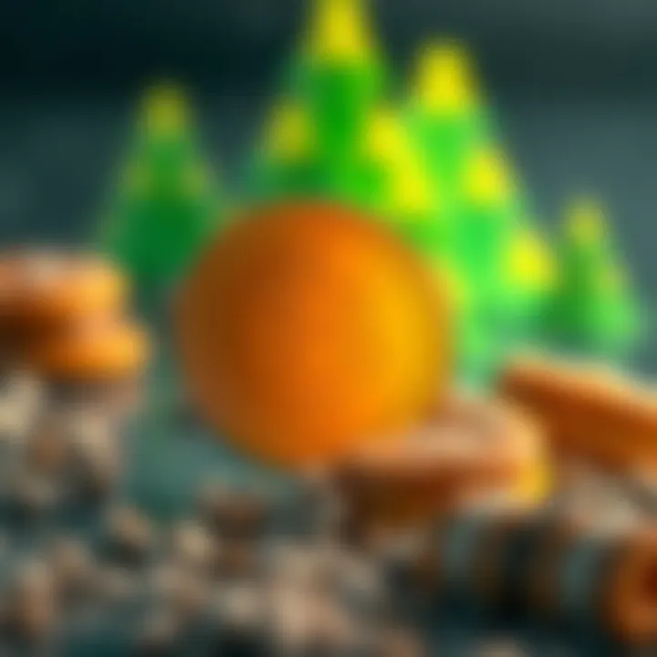 The Future of CakeCoin in Cryptocurrency Graphical representation of the future outlook and potential of CakeCoin in the market.