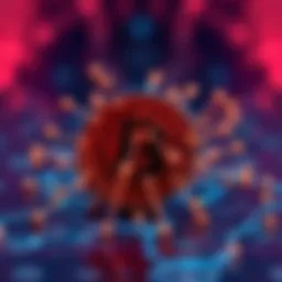 Conceptual illustration of decentralized randomness