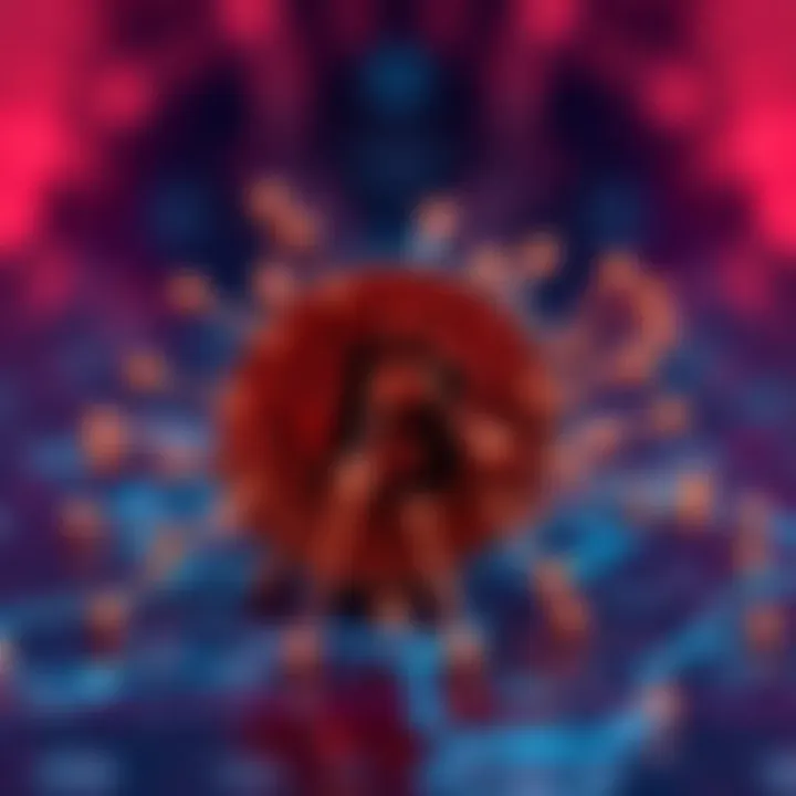 Conceptual illustration of decentralized randomness