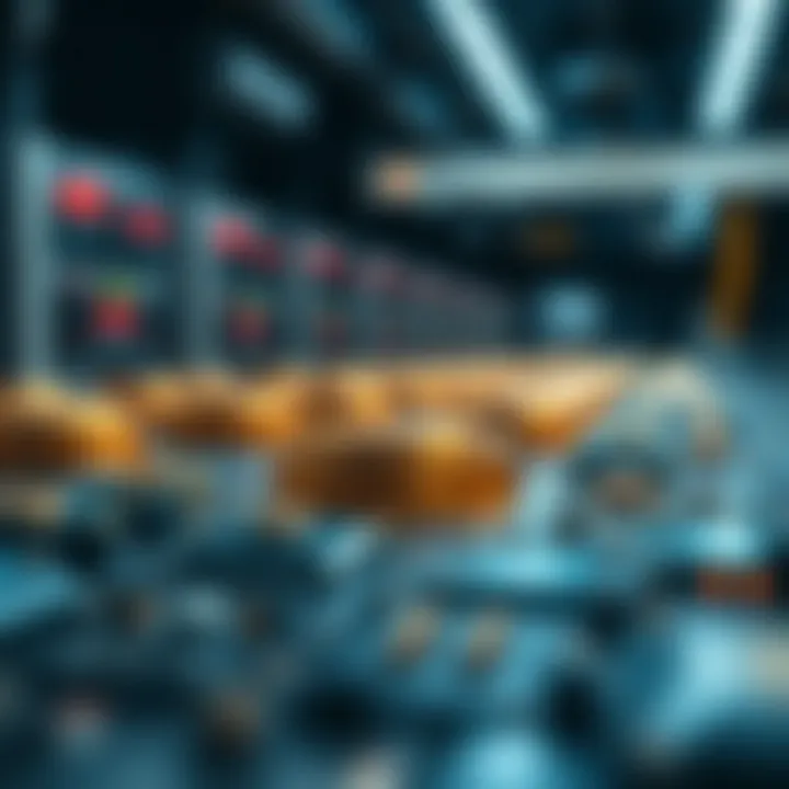 Insightful illustration of cryptocurrency mining applications