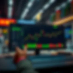 Visual representation of Coinbit's trading platform interface