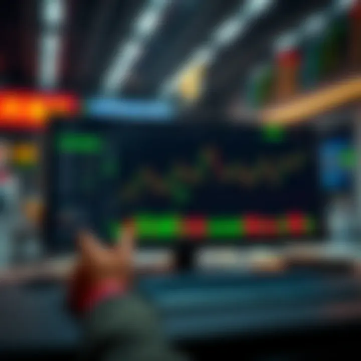 Visual representation of Coinbit's trading platform interface