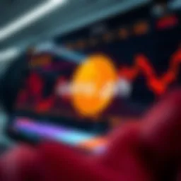 Cryptocurrency exchange interface on coins.ph