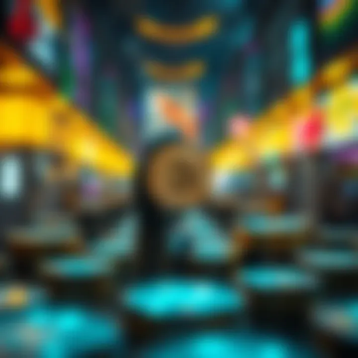 Exploring Cryptocurrency Trends A digital representation of cryptocurrency trends