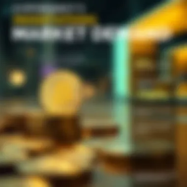 Infographic illustrating the principles of cryptocurrency market demand