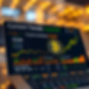 Current Trends in Cryptocurrency Market An infographic illustrating cryptocurrency market trends