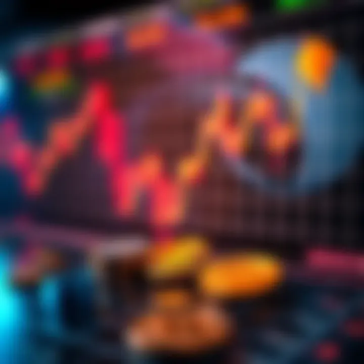 Price Trends in Cryptocurrency Analysis Graph depicting price trends in cryptocurrencies