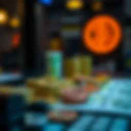 Currency exchange concept between KRW and INR