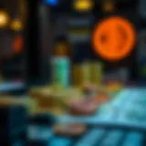 Understanding Currency Exchange Dynamics Currency exchange concept between KRW and INR