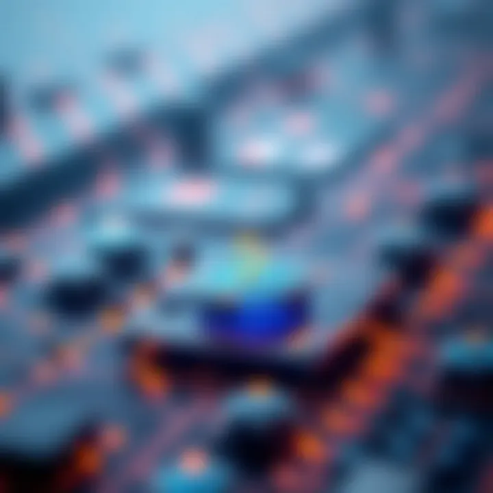 Flowchart of data transmission in network layers