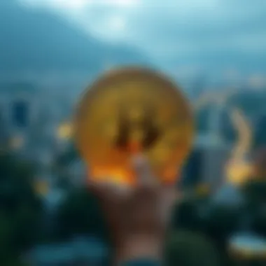 Conceptual image of decentralized finance ecosystem