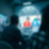 Decentralized Video Sharing Concept Conceptual illustration of decentralized video sharing