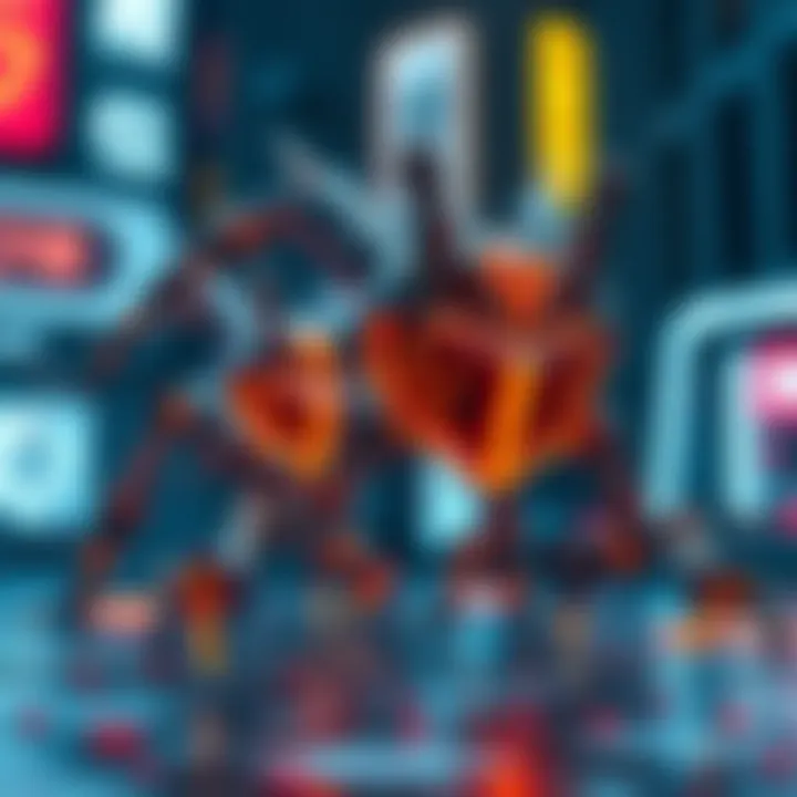 Conceptual representation of dynamic NFTs in action