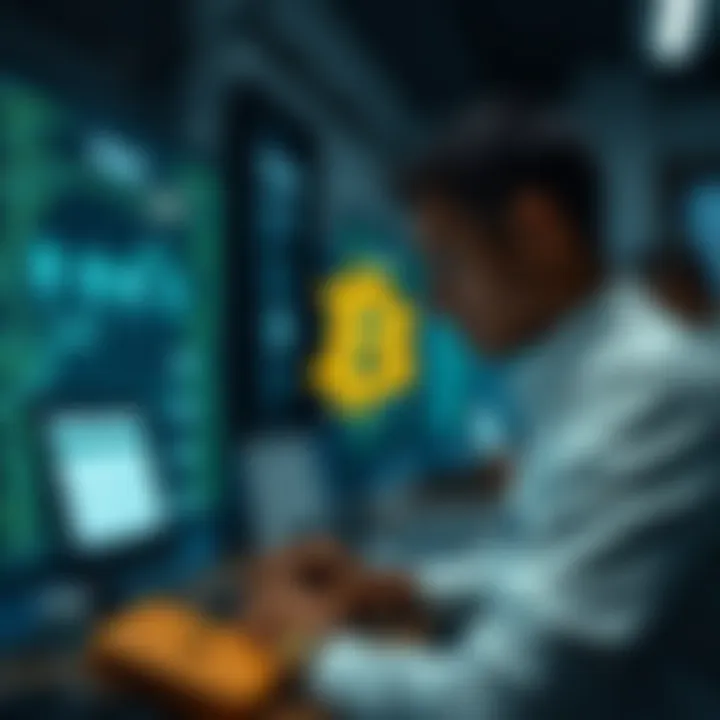 Visual representation of blockchain integration with Eco Wymix