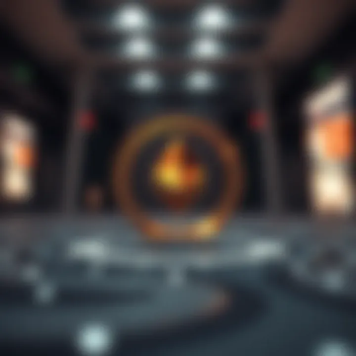 A conceptual representation of Ethereum's transition phase