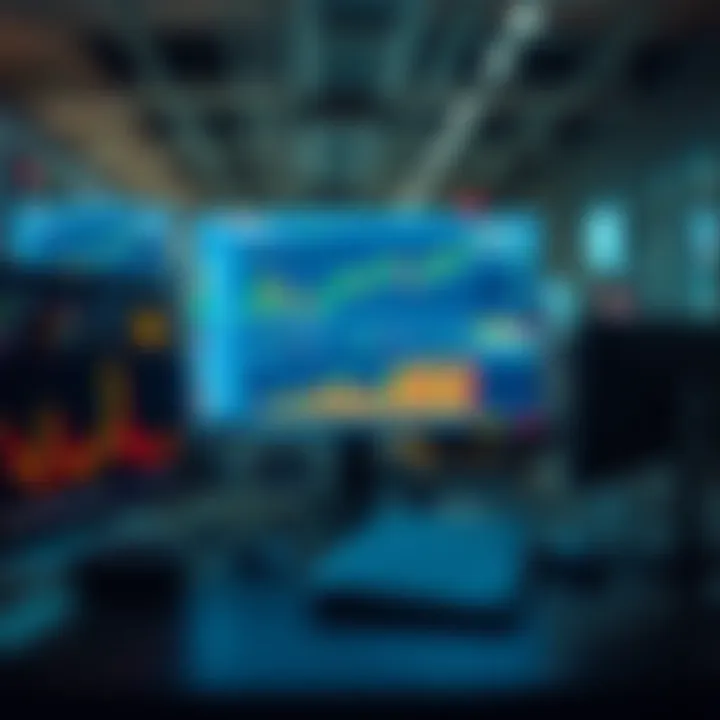 A visual representation of the evolution of online platforms used in cryptocurrency trading