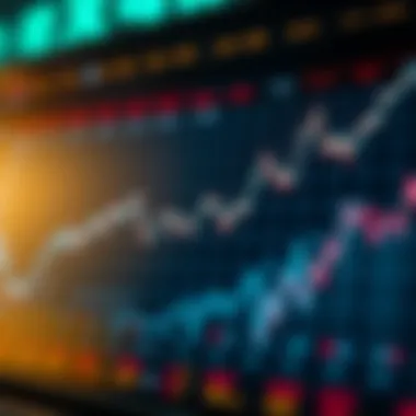 Graphs showing the fluctuation of exchange rates