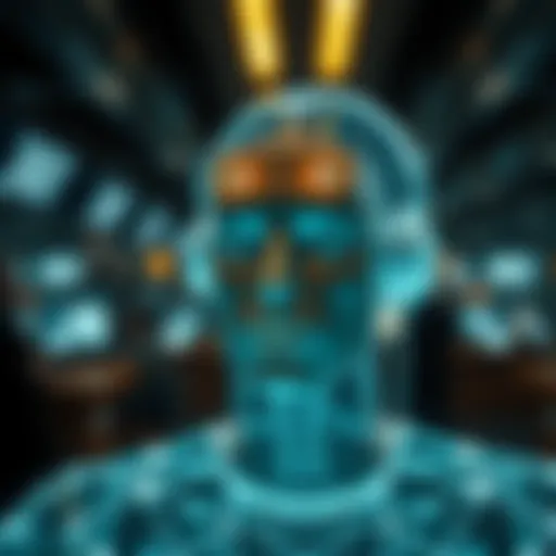 A visual representation of the intersection between technology and identity.