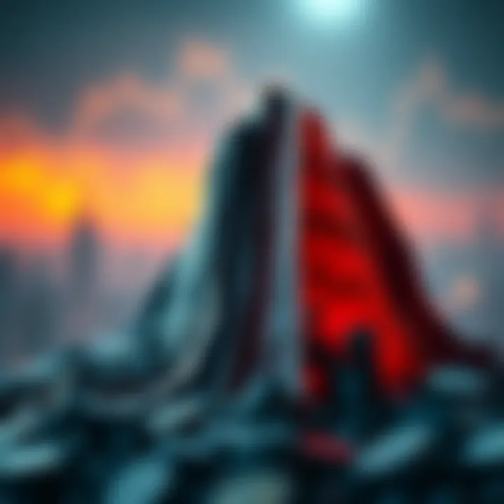 Conceptual representation of fear and greed index