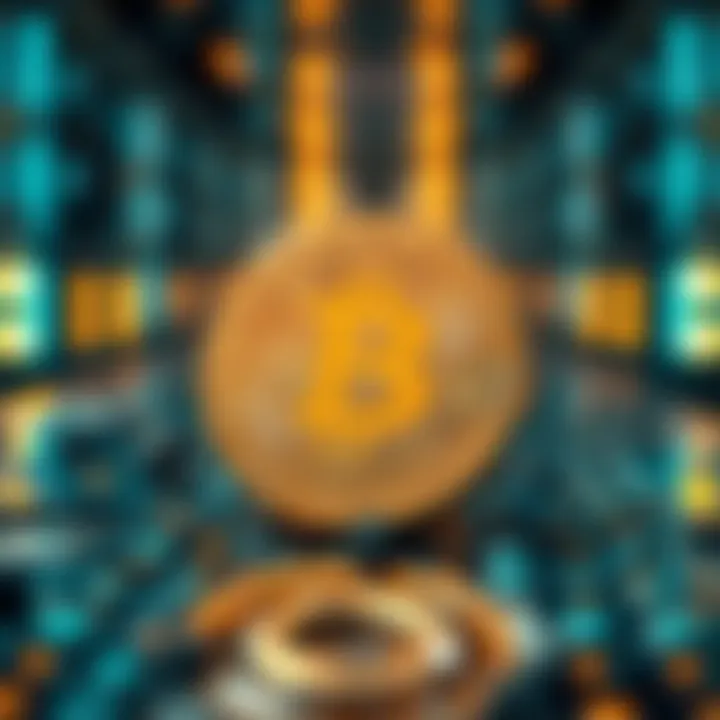 A futuristic depiction of potential advancements in cryptocurrency technology