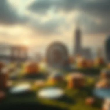 Future of the Cryptocurrency Ecosystem Futuristic representation of cryptocurrency ecosystem