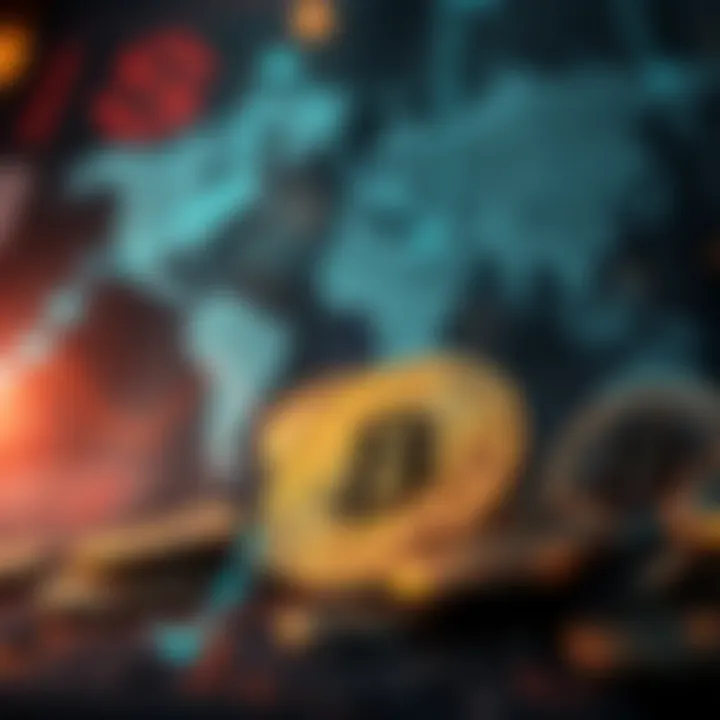 Visual representation of global economic conditions